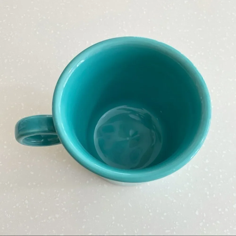 Fiesta turquoise mug
